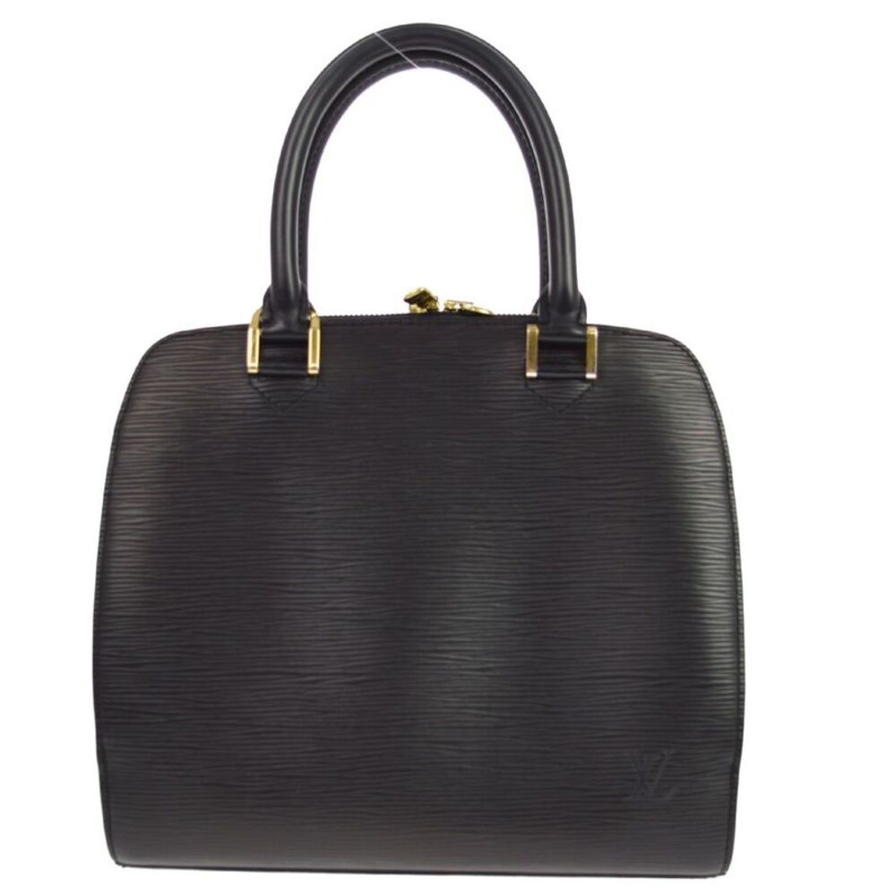 Louis Vuitton Pont Neuf Epi Leather Black Leather Handbag